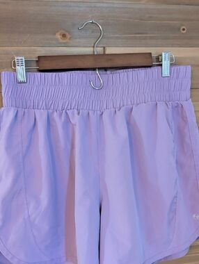 Legend Lilac Athletic Shorts with Elastic Waistband